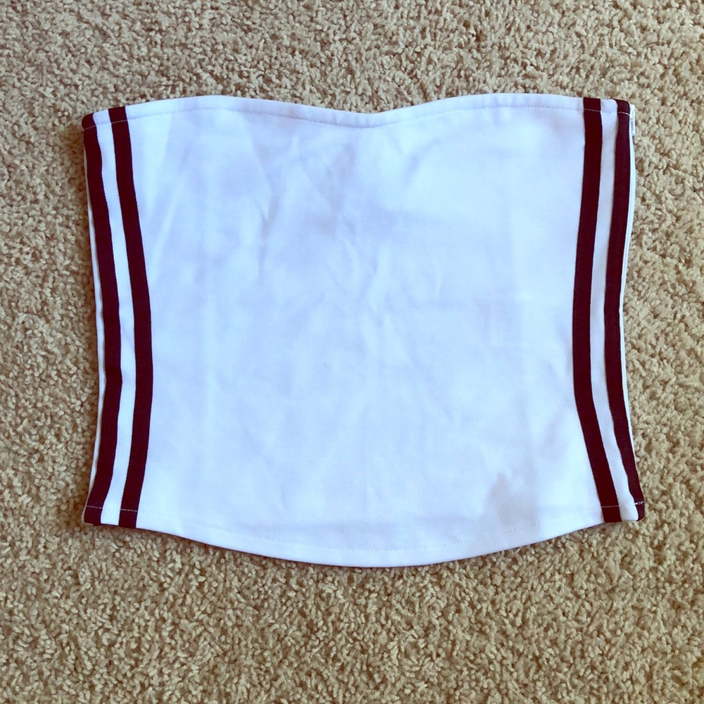 Adidas Crop Tube Top - S/M